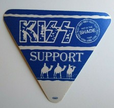 KISS Hot In The Shade Cloth Fabric Backstage Pass Original Hard Rock 1990 Blue - £14.93 GBP