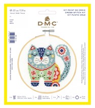 DMC Beginners Cross Stitch Kit XS Cat BK1914L - $7.95