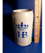 Hofbrauhaus HB Brewery Vintage German Beer Stein 1L - $22.76
