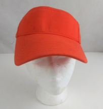 Otto Comfy Fit Solid Orange Unisex Adjustable Visor - $12.86