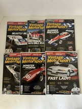 VINTAGE MOTORSPORT Complete Year 2014 6 Issues Journal of Motor Racing H... - $24.40