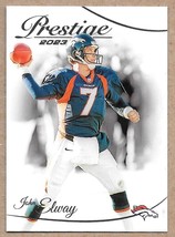 2023 Panini Prestige #92 John Elway Denver Broncos - £1.25 GBP