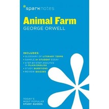 Study Guide: Animal Farm Sparknotes Literature Guide SparkNotes (Corporate Autho - $5.00