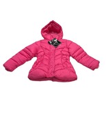 Vervical9 Puffer Bubble Jacket Girls Youth 6X Pink Quilted Hooded Full Zip - $20.65