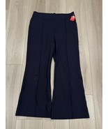 Spanx Pants Womens 3X Petite Navy The Perfect Pant Hi Rise Flare MSRP $148 - $79.19