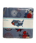 Riley Blake Designs Red, White and True Charm Pack 5&quot; Squares NEW - $15.97 CAD