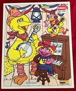 Muppets Playskool Puzzle Sesame Street Cowboy Big Bird &amp; Band 8 Pieces - $188.16 MXN