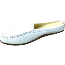 NEW DAVID TATE WHITE LEATHER COMFORT  LOAFERS SIZE 7 WW EW - £60.34 GBP