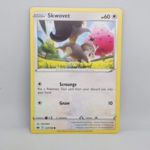 Pokemon Skwovet Chilling Reign 127/198 Common Basic Colorless TCG Card - $0.99