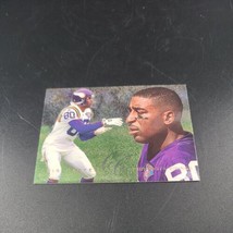 1995 Fleer Cris Carter #19 Flair Minnesota Vikings Football Card - $1.33