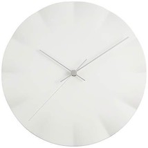 Lemnos Wall Clock Analog Porcelain White Kifuku kifuku HN12-09 - £89.90 GBP
