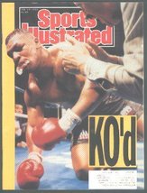 1990 SPORTS ILLUSTRATED MIKE TYSON BUSTER DOUGLAS PERDUE BOILERMAKERS  - £3.87 GBP