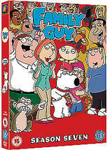 Family Guy: Season Seven DVD (2008) Seth MacFarlane Cert 15 3 Discs Pre-Owned Re - £14.90 GBP