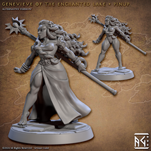3D Printed Artisan Guild Genevieve of the Enchanted Lake Vanguard Fighte... - $6.64+