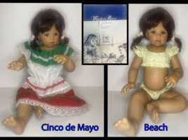 2004 Limited 36/200 Monika Levenig 16” Beach /Cinco De Mayo Porcelain Doll W Box - £155.67 GBP