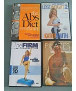 LOT OF DVDs FITNESS / EXERCISE/ WEIGHT LOSS/ PILATES DISC IN CASE - £3.16 GBP
