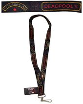 Marvel Deadpool's Chimichangas Lanyard ID Badge Holder Buckle-Down 1" W ... - $7.91