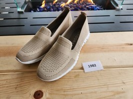 Cole Haan Womens Zerogrand Rye Knit Stitchlite Loafer 8.0  Beige Sneaker... - $103.95