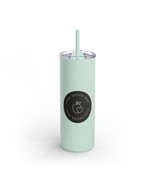Custom Logo Tumbler 20oz Skinny Bottles with Straw,Personalized Water Bo... - $41.01 CAD