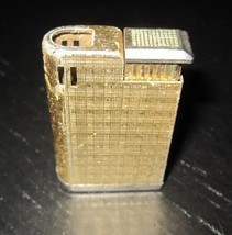 Vintage Sabre Eletronic Gold Tone Automatic Torch Gas Butane Lighter - £11.93 GBP