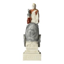 Ares Mars Greek Roman God of War Statue Sculpture Figure Hand painted  6.69 in - £26.12 GBP