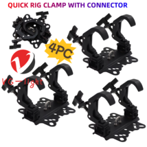 4PCS Professional Folded Dual Stage Light Hook Truss Quick rig Clamp /42... - $3,664.68 MXN