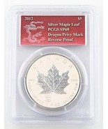 2012 Canada ML Dragon Privy (Special Strike) Silver Reverse Proof PCGS 5... - $171.27 CAD