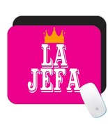 La Jefa : Gift Mousepad Boss Mom Mother Women Woman Christmas Office - £10.41 GBP