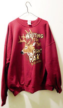 &quot;Waiting for the Right Rack to Come Along&quot; Hunting Sweatshirt - Gildan S... - $23.36