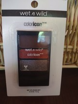 Wet N Wild Coloricon Eyeshadow Trio Brown Bronze And Silver - $12.75