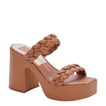 Dolce Vita women&#39;s wiley heels sandal in LUGGAGE STELLA - £83.21 GBP+