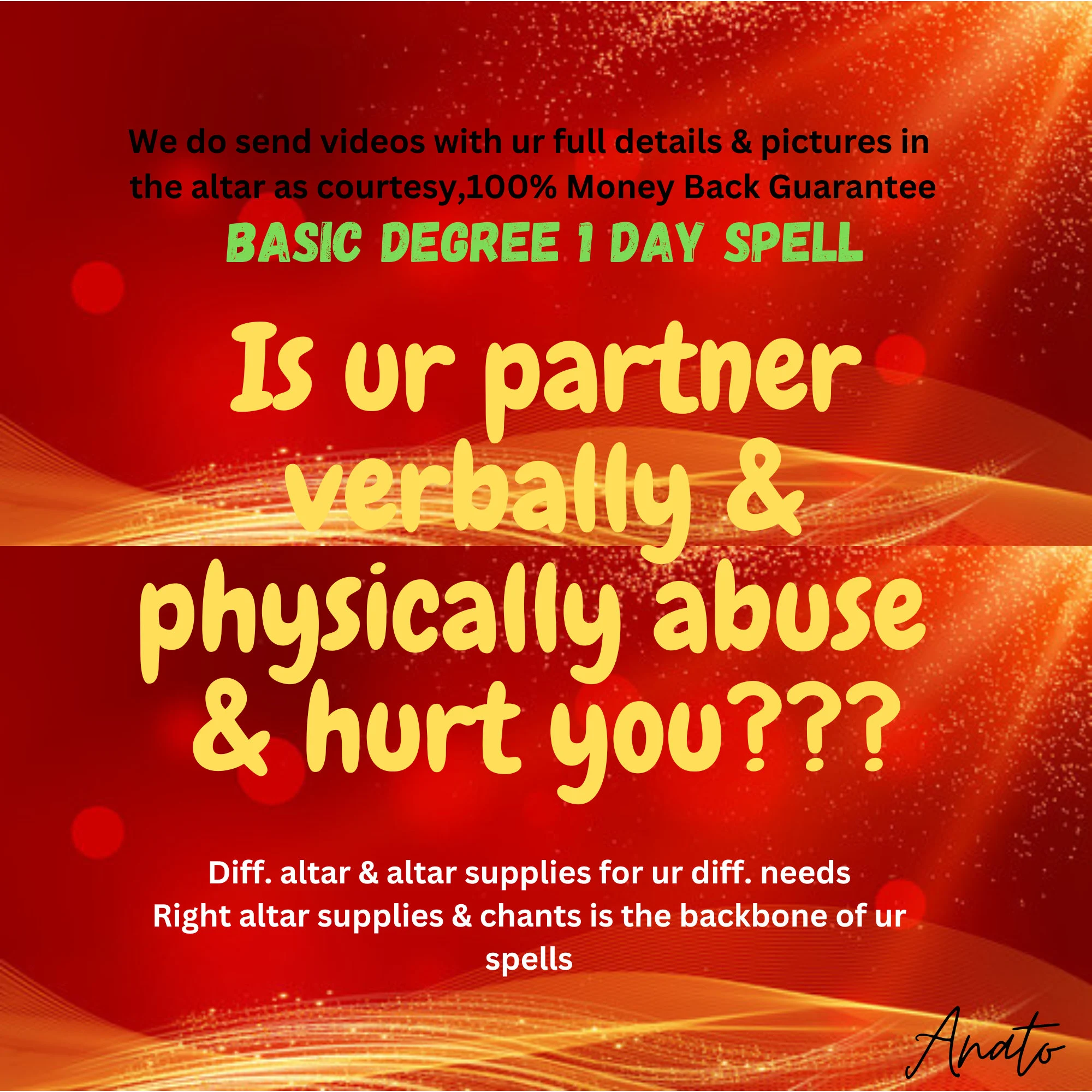 Stop Abuse Spell, Love Spell, Respect Me Spell, Dont Abuse Me Spell, Stop - £495.97 GBP