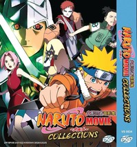 Anime DVD Naruto - The Movie Collections - 11 Tittles English Dubbed Audio - £22.79 GBP