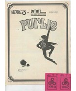 Purlie Program &amp; Ticket Stubs Theatre 3 Dallas Minority Repertory Theatr... - £17.25 GBP