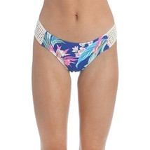Hobie Surf Shop Crochet Spliced Hipster Bikini Swimsuit Bottom Blue Colorful XL - £6.13 GBP