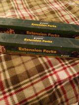 2 -6-Coghlan’s Extension Camp Roasting Forks 30” Chrome Plated Steel Ext... - $9.99