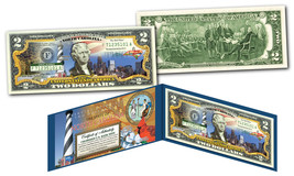 North Carolina Genuine Legal Tender $2 Bill Usa Honoring America&#39;s 50 States - £9.76 GBP