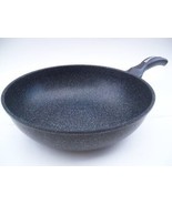 Ceramic Marble Coated Cast Aluminum Non Stick Wok 26 CM - $51.43 CAD
