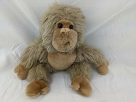 Monkey Orangutan Ape Plush 12 Inch Brown California Stuffed Toys Animal - $21.95