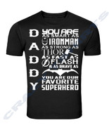 NEW COOLEST BEST DAD EVER FATHERS DAY GIFT BLACK T-SHIRT - $32.21