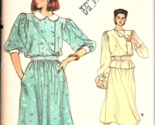 Vogue 8894 Misses 8 to 12 Top and Skirt Vintage Uncut Sewing Pattern - $9.46