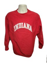 Indiana University Adult Small Red Sweatshirt - £17.60 GBP