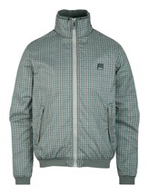 Chaqueta De Invierno Para Hombre En Gris A Cuadros Con Forro De Forro Po... - $66.75