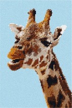 Pepita Needlepoint Canvas: Giraffe Up Close, 7&quot; x 10&quot; - $50.00+
