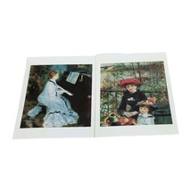 POSTCARD LOT ART RENOIR PAINTING WOMAN AT THE PIANO &amp; TWO SISTERS  - £2.93 GBP