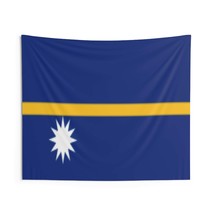 Nauru Country Flag Wall Hanging Tapestry - $66.49+