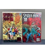 Lot of 2 Spider Man The Lost Years Comics #1 &amp; #2 Marvel Select Foil Covers - £11.09 GBP