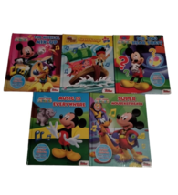 Mickey Mouse Clubhouse Set of 5 Disney Play A Song Books - My First Music Fun - £7.43 GBP