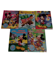 Mickey Mouse Clubhouse Set of 5 Disney Play A Song Books - My First Music Fun - £7.59 GBP