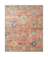 Oushak Design Handmade Woolen  Traditional Oriental Turkish Rust Color  ... - $813.42 CAD+